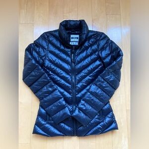 Abercrombie and Fitch Women's Black Puffer Spring Jacket